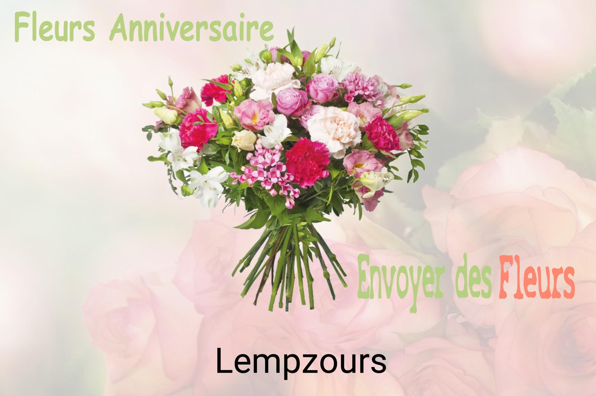 Bouquet de fleurs d’anniversaire livré à Lempzours